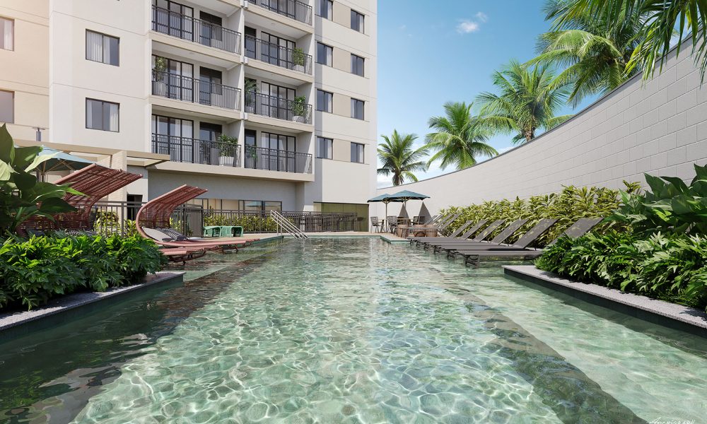 PISCINA ADULTO COM DECK MOLHADO