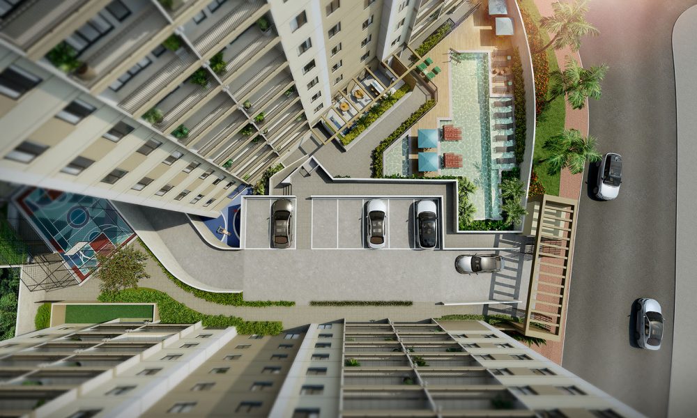 VISTA AÉREA DO LAZER